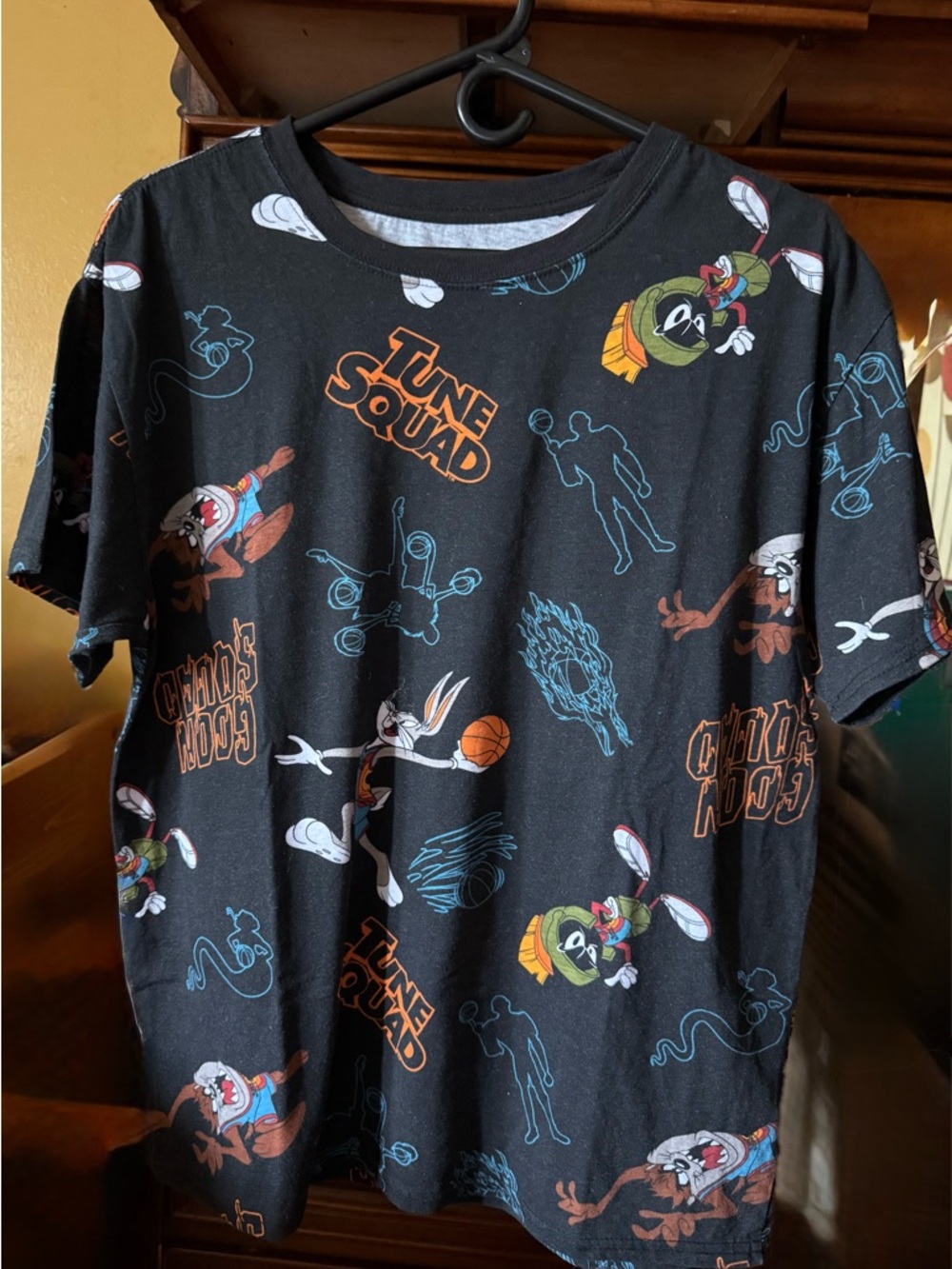 Looney Tunes Tune Squad Black Graphic Tee - Boys